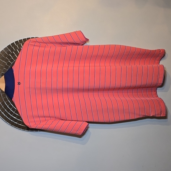 Greyson Golf Melstrand Polo Striped Strech Moisture Wicking Shirt NWOT - Picture 6 of 12